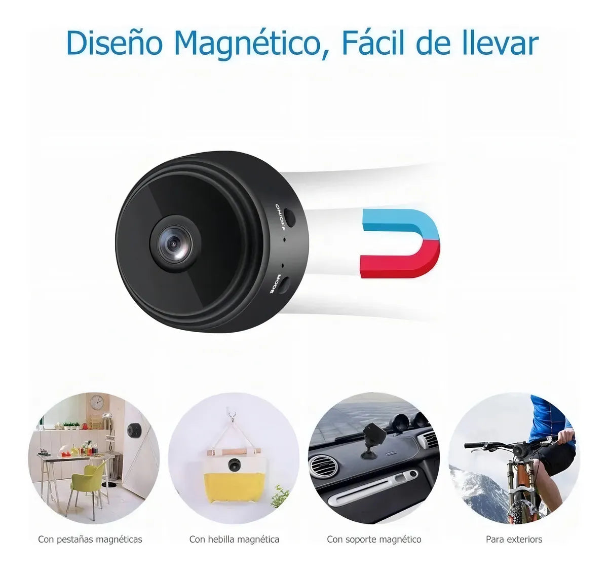 Camara Mini Espia Wifi de Seguridad A9