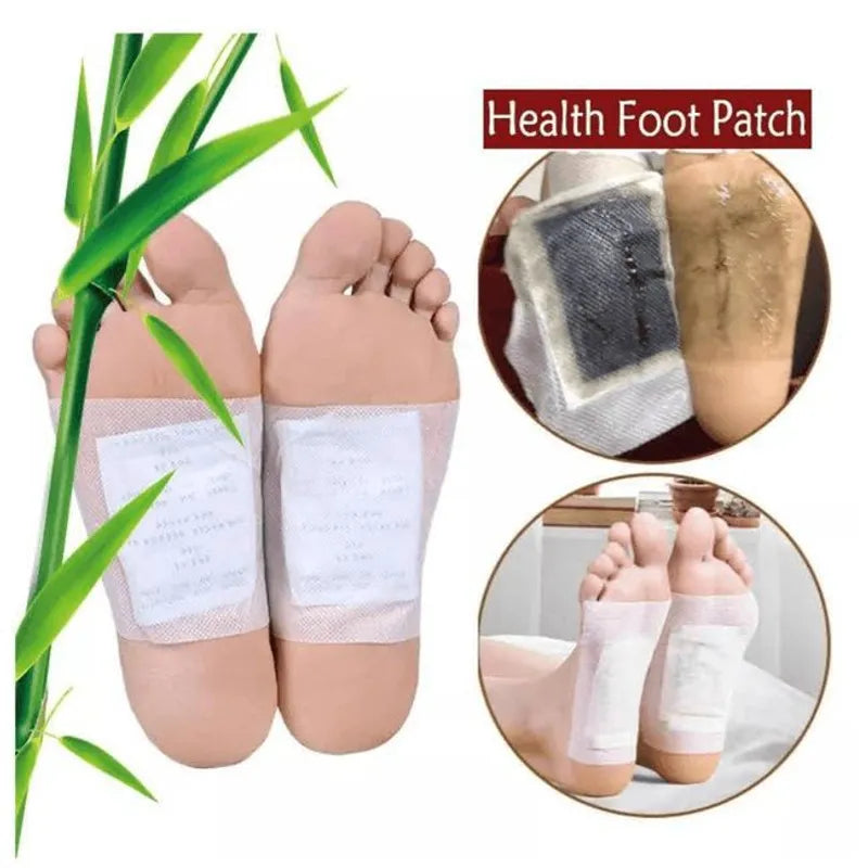 10 Parches Detox Kinoki para Pies
